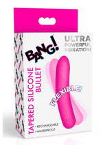 Load image into Gallery viewer, Bang Tapered Flexible Silicone Rechargeable Bullet - Pink
