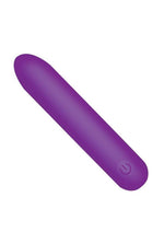 Load image into Gallery viewer, Bang Tapered Flexible Silicone Rechargeable Bullet - Purple
