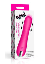 Load image into Gallery viewer, Bang! Thrusting Rechargeable Silicone Vibrator - Pink
