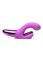 Load image into Gallery viewer, Bang! Triple Rabbit Silicone Vibrator - Purple