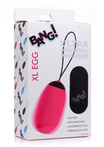 Load image into Gallery viewer, Bang! XL Vibrating Egg - Pink - XLarge
