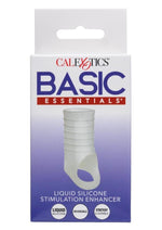 Load image into Gallery viewer, Basic Essentials Liquid Silicone Pleasure Enhancer - Clear
