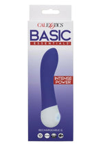 Load image into Gallery viewer, Basic Essentials Rechargeable Silicone G Vibrator - Purple