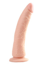 Load image into Gallery viewer, Basix Dong Slim 7 with Suction Cup - Flesh - 7in