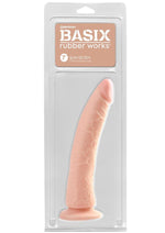Load image into Gallery viewer, Basix Dong Slim 7 with Suction Cup - Flesh - 7in