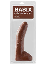 Load image into Gallery viewer, Basix Rubber Works Fat Boy Dong - Brown - 10in

