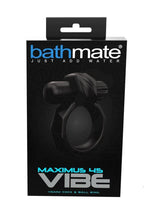 Load image into Gallery viewer, Bathmate Maximus Vibe 45 Rechargeable Silicone Cock Ring - Black

