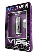 Load image into Gallery viewer, Bathmate Vibe Rechargeable Bullet - Silver
