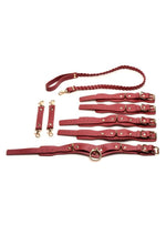 Load image into Gallery viewer, Bedroom Bliss Lover's Restraints - Red - Set