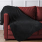 Bedroom Bliss Lover's Waterproof Throw Blanket - Black