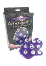 Load image into Gallery viewer, Behind Closed Doors Massage Love Rollerball Massage Glove - Blue