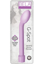 Load image into Gallery viewer, Bela G-Spot Silicone Massager Vibrator - Lavender/Purple
