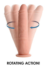 Load image into Gallery viewer, Big Shot Silicone Vibrating and Twirling Remote Control Rechargeable Dildo