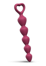 Load image into Gallery viewer, Bing Bang Silicone Anal Beads - Plum Star/Purple - Medium
