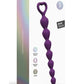 Bing Bang Silicone Anal Beads - Purple/Purple Rain - Small