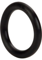 Load image into Gallery viewer, Black Rubber Cock Ring - Black - Small
