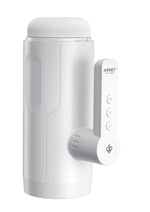 Load image into Gallery viewer, Blanche Thrusting Blowjob Toy Automatic Rechargeable Male Masturbator - White