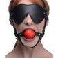 Blindfold Harness with Ball Gag