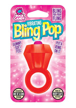 Load image into Gallery viewer, Bling Pop Vibarting Cock Ring - Red
