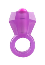 Load image into Gallery viewer, Bling Pop Vibrating Cock Ring - Purple
