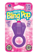 Load image into Gallery viewer, Bling Pop Vibrating Cock Ring - Purple
