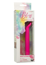 Load image into Gallery viewer, Bliss Liquid Silicone Mini Clitoriffic Rechargeable Stimulator - Pink