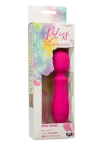 Load image into Gallery viewer, Bliss Liquid Silicone Rechargeable Mini Wand - Pink