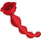 Bloomgasm Beaded Bloom 9x Rechargeable Silicone Beaded Rose Anal Vibrator