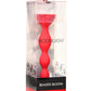 Bloomgasm Beaded Bloom 9x Rechargeable Silicone Beaded Rose Anal Vibrator - Red