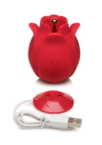 Load image into Gallery viewer, Bloomgasm Orchids Wild Rechargeable Silicone Vibrating Pinpoint Rose Tickler