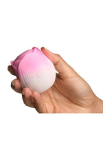 Load image into Gallery viewer, Bloomgasm Pulsing Petals Throbbing Silicone Rechargeable Rose Stimulator