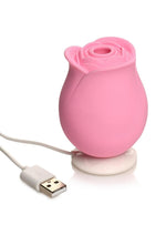 Load image into Gallery viewer, Bloomgasm The Perfect Rose Rechargeable Silicone Clitoral Stimulator