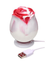 Load image into Gallery viewer, Bloomgasm The Rose Lover&#39;s Gift Box - Red/White Swirl
