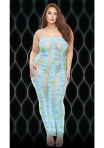 Load image into Gallery viewer, Blue Horizon Maxi Dress - Blue/Green - Queen