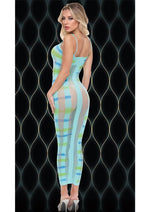 Load image into Gallery viewer, Blue Horizon Maxi Dress - Blue/Green - One Size
