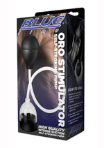 Load image into Gallery viewer, Blue Line C and B Gear Oro Stimulator Self-Stroking Pump - Black
