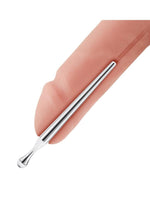 Load image into Gallery viewer, Blue Line Penis Plug 3.5in - Stainless