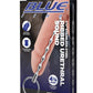 Blue Line Ribbed Urethral Sound 4.25in - Stainless - Steel