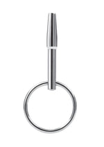 Load image into Gallery viewer, Blue Line Stainless Steel Penis Plug with Ring