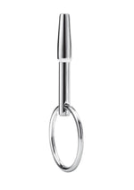 Load image into Gallery viewer, Blue Line Stainless Steel Penis Plug with Ring