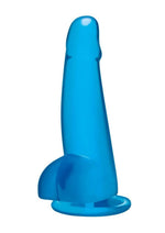 Load image into Gallery viewer, Blue Line Suction Cup Dildo with Balls
