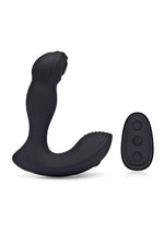 Load image into Gallery viewer, Blue Line Thumper Silicone Rechargeable Prostate Flicking Remote Controlled Stimulator - Black
