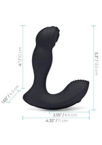 Load image into Gallery viewer, Blue Line Thumper Silicone Rechargeable Prostate Flicking Remote Controlled Stimulator
