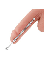 Load image into Gallery viewer, Blue Line Wavy Urethral Sound 6in - Stainless