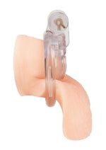 Load image into Gallery viewer, Blueline Acrylic See Thru Mini Cock Micro Chastity Cage
