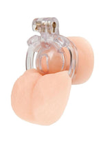 Load image into Gallery viewer, Blueline Acrylic See Thru Mini Cock Micro Chastity Cage - Clear

