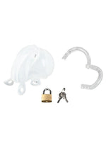 Load image into Gallery viewer, Blueline Full Restraint Silicone Cock and Balls Chastity Device 100% Coverage

