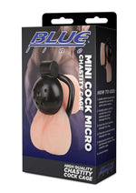 Load image into Gallery viewer, Blueline Mini Cock Micro Chastity Cage - Black

