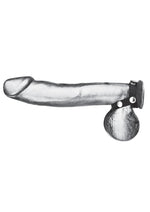 Load image into Gallery viewer, Blueline Silicone T-Style Cock Ring with Ball Divider
