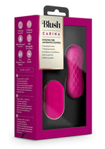 Load image into Gallery viewer, Lush Carina Rechargeable Silicone Vibrating Egg - Velvet - Fuchsia/Purple
